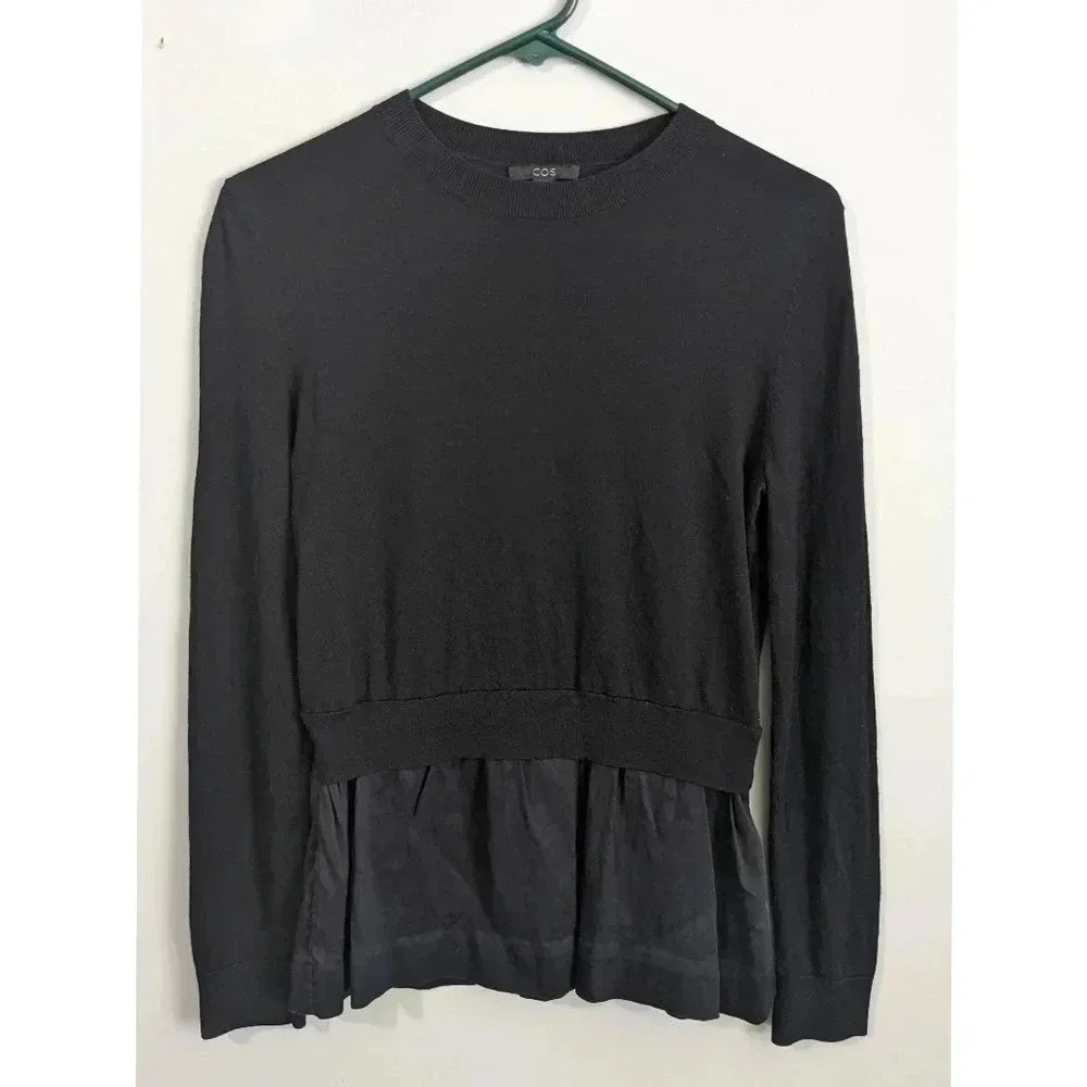 COS Merino Wool Peplum